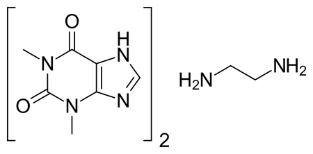 Aminophylline strucutre Aminophylline strucutre